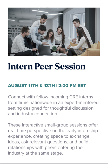 CRE MBA Mockup Page_D1_Intern Peer Session